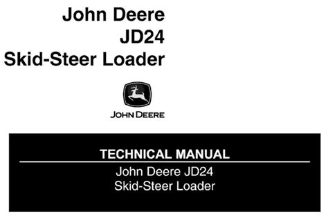 john deere 24 skid steer manuals|john deere jd24.